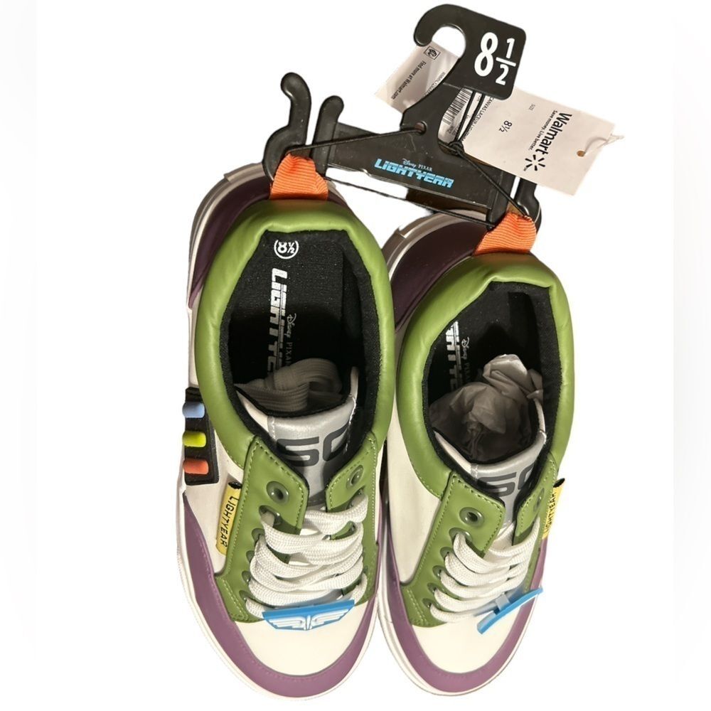 New Disney Pixar Toy Story Buzz light year tennis shoes men's size  8.5 - Picture 8 of 8